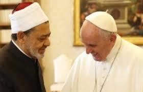 البابا فرانسيس و الشيخ احمد الطيب