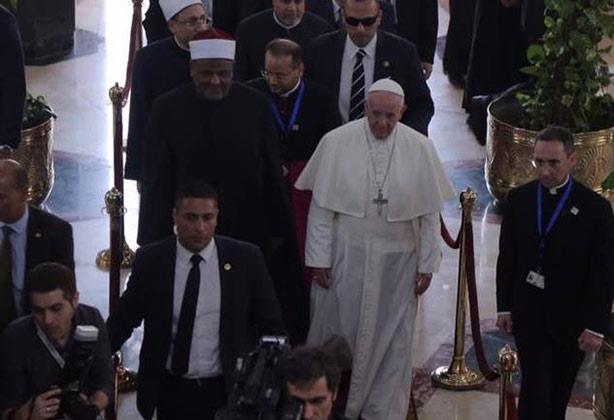 من زيارة بابا الفاتيكان لمصر