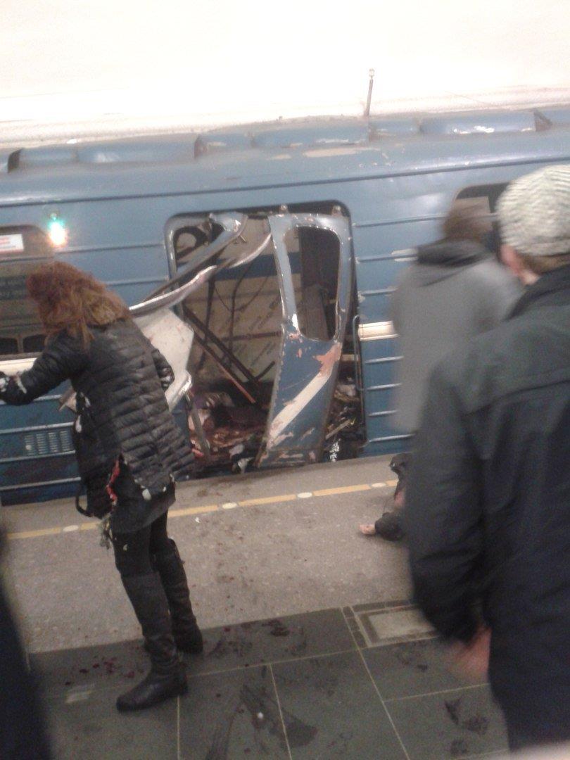 انفجار في محطة مترو بمدينة سان بطرسبرج