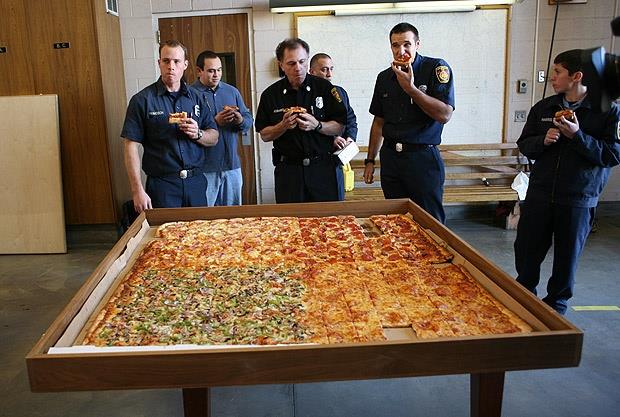 الشرطة الألمانية في "خدمة عشاق البيتزا" 