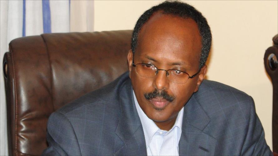 الرئيس الصومالى محمد عبدالله محمد فارماجو