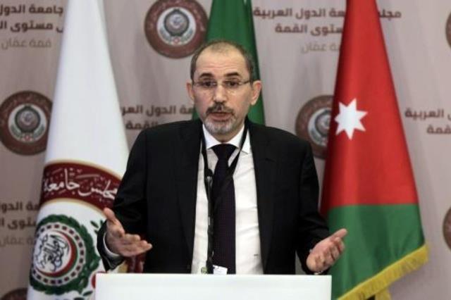 وزير الخارجية الاردني أيمن الصفدي في 27 مارس 2017 