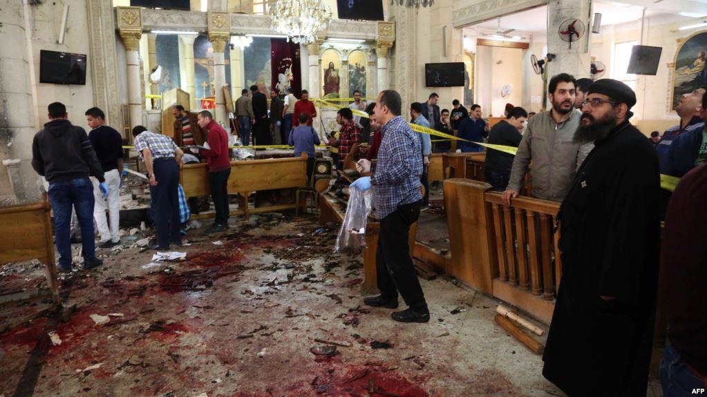 تفجير كنيسة مار جرجس في مدينة طنطا