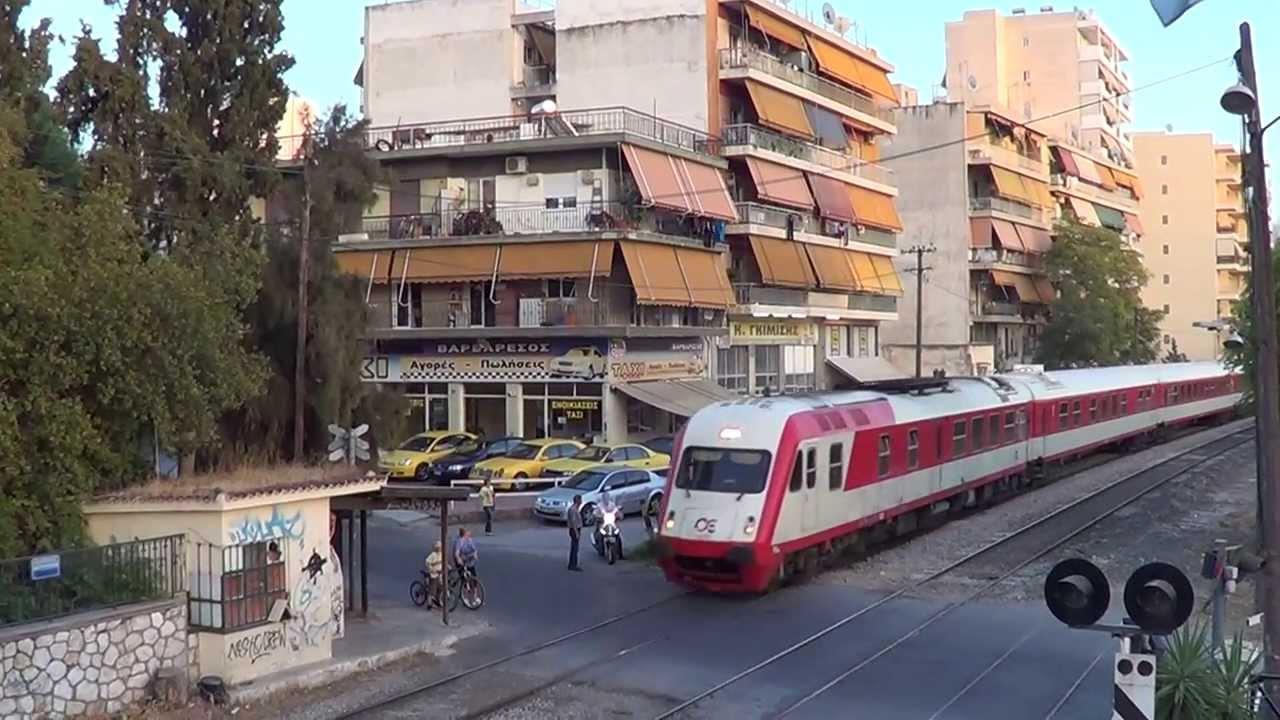 قطار في اليونان - أرشيفية