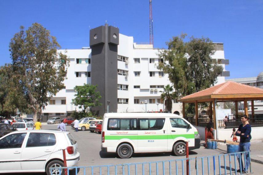 إحدى مستشفيات غزة                                 
