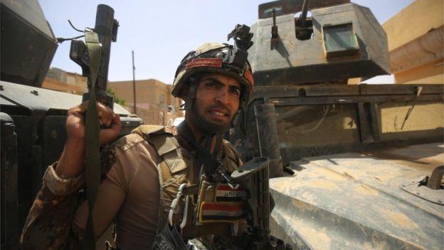 بدأت القوات العراقية عمليتها لاستعاة الموصل في اكت
