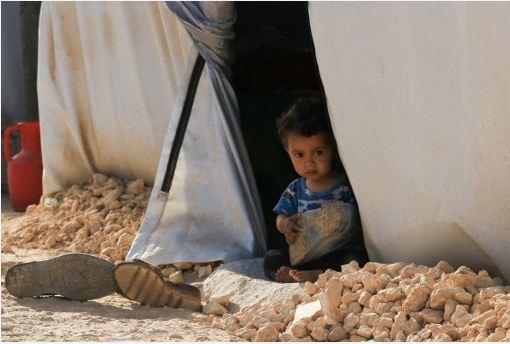 طفل سوري (أ ف ب)