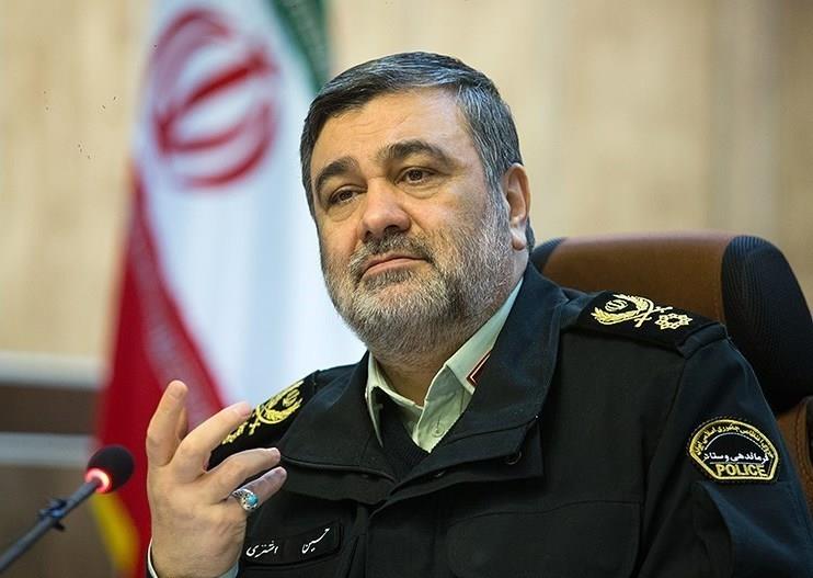 رئيس جهاز الشرطة الإيرانية حسين اشتري