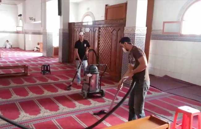 حملة نظافة لجميع المساجد بمناسبة رمضان
