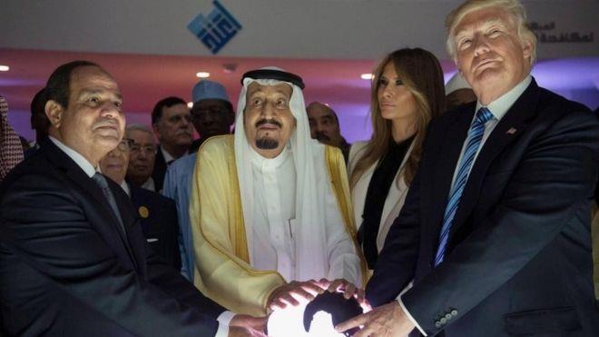 اختتم الرئيس الأمريكي دونالد ترامب زيارة للسعودية 