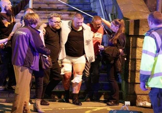 الحادث الإرهابي بمانشستر البريطانية