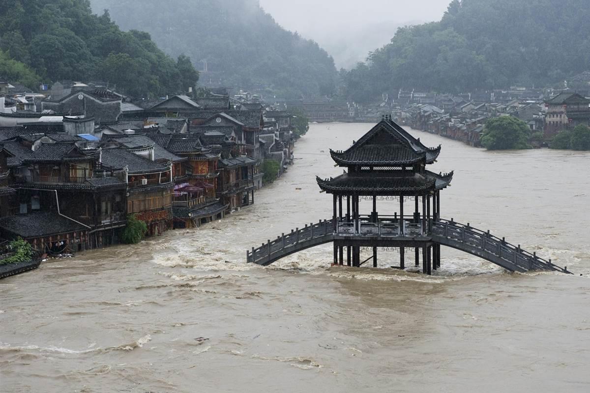 فيضانات في الصين - أرشيفية