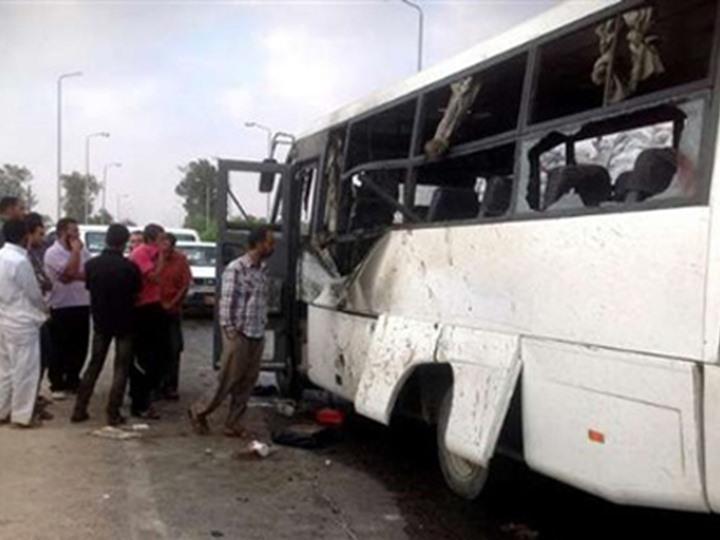 ضحايا حادث أتوبيس المنيا