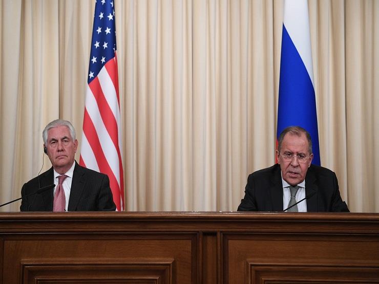 وزير خارجية روسيا سيرجي لافروف ونظيره الأمريكي ريك