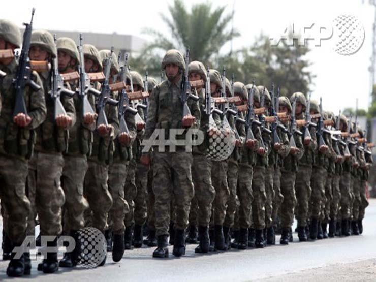 قوات الجيش التركي فى استعراض عسكري بأنقرة - أرشيفي