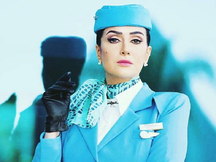 الفنانة غادة عبد الرازق من مسلسل أرض جو