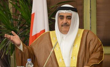 وزيرخارجية البحرين الشيخ خالد بن أحمد آل خليفة