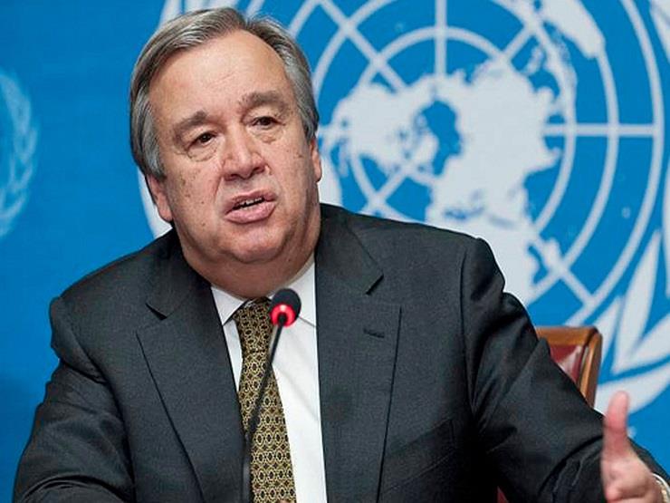 انطونيو جوتيريش الأمين العام للأمم المتحدة
