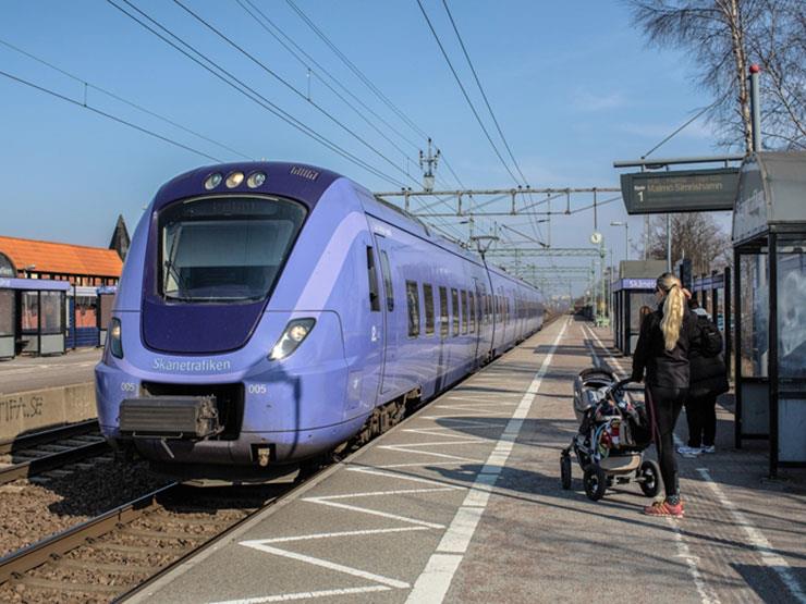 حركة القطارات في السويد