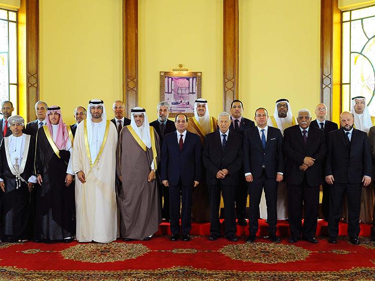 لقاء الرئيس السيسي بوزراء الإعلام العرب