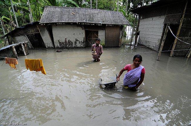الفيضانات في الهند - ارشيفية