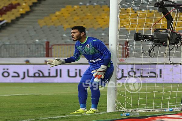 عمر صلاح حارس الزمالك الشاب                       