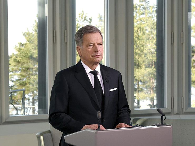 الرئيس الفنلندي سولي نينيستو                      