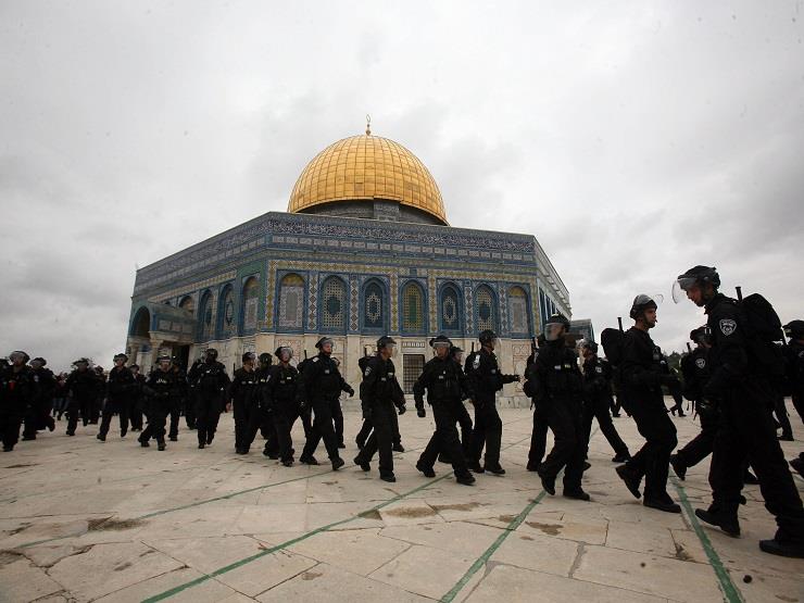 جنود الاحتلال الاسرائيلي فى المسجد الأقصى