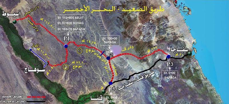 خريطة لمنطقة المثلث الذهبي