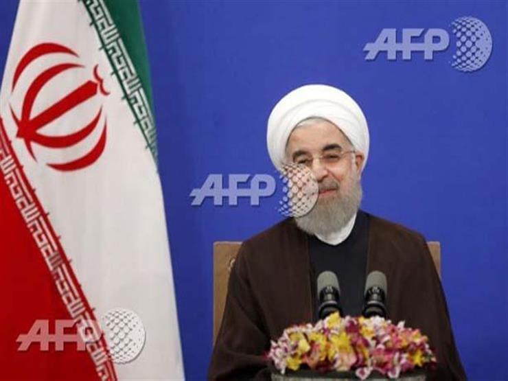 الرئيس الإيراني حسن روحاني في طهران في 20 مايو 201