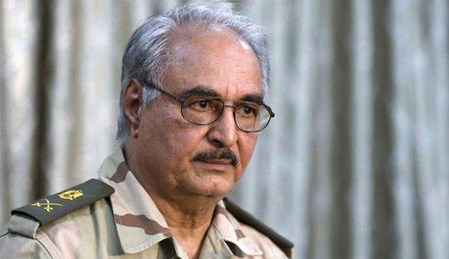 خليفة حفتر قائد الجيش الوطني الليبي