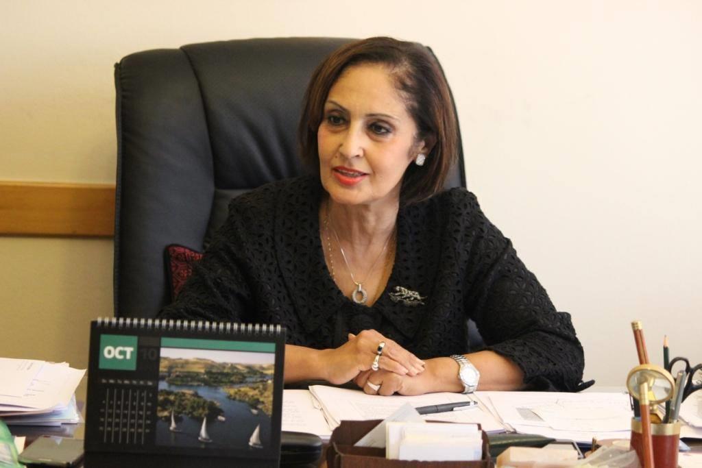 نائلة جبر رئيسة اللجنة الوطنية للهجرة غير الشرعية