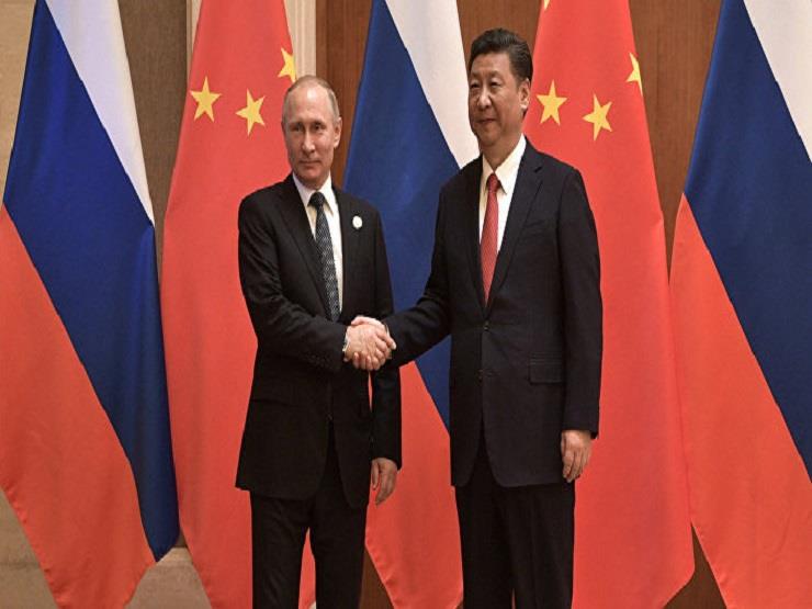 الرئيسان الروسي فلاديمير بوتين والصيني شي جين بينج