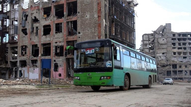 محطة الحافلات الرئيسية في مدينة حلب