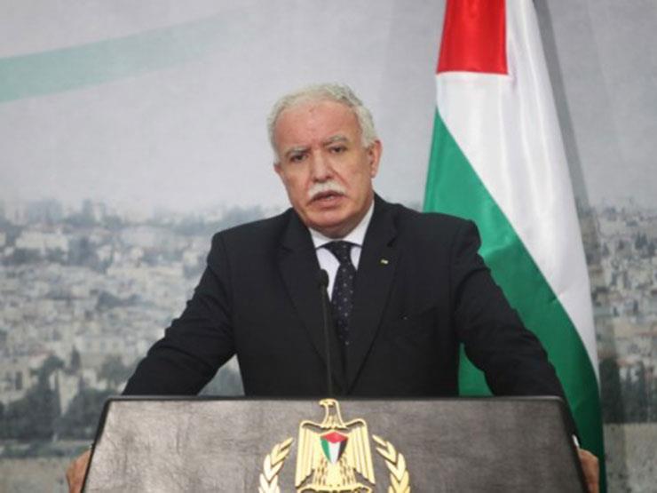 وزير الخارجية الفلسطينى رياض المالكى