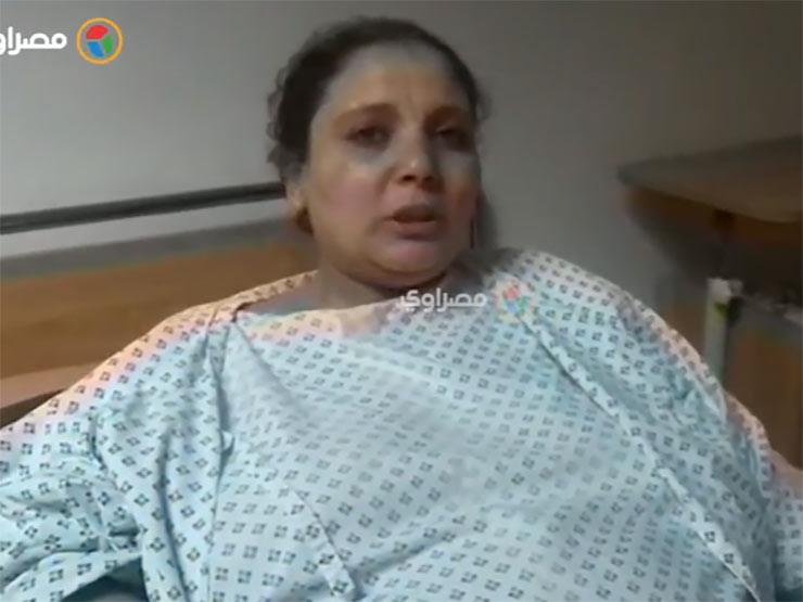 مصابة في تصادم قطاري الإسكندرية تبحث عن أبنائها