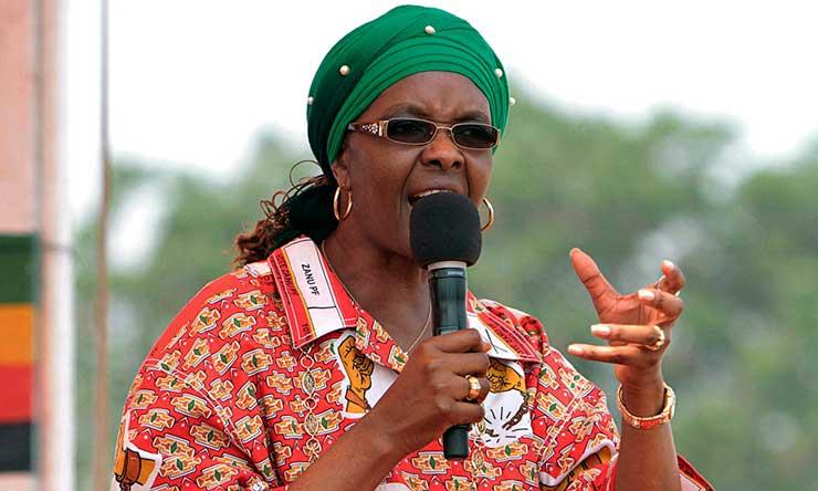 سيدة زيمبابوي الأولى جريس موجابي