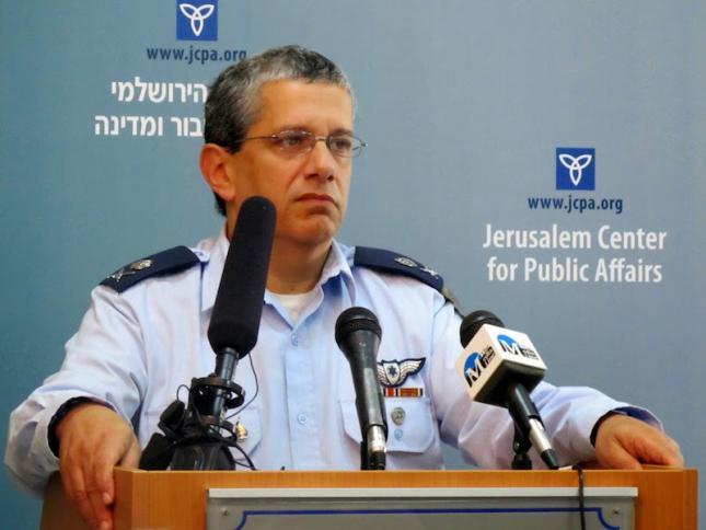 قائد سلاح الجو الإسرائيلي أمير إيشل