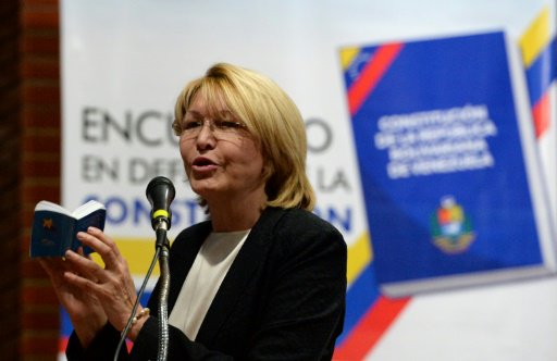 النائبة العامة الفنزويلية السابقة، لويزا أورتيغا (