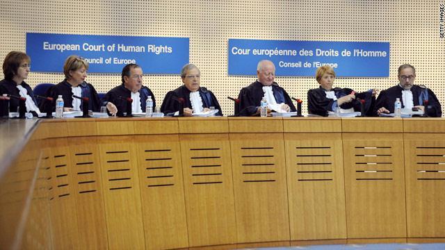المحكمة الأوروبية لحقوق الإنسان                   