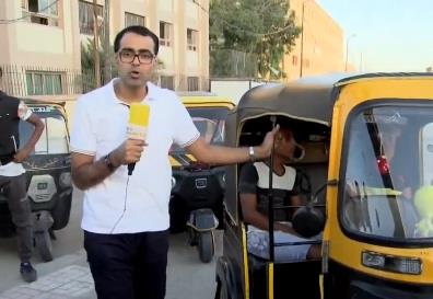 منذر المزكي مراسل قناة أبو ظبي الرياضية