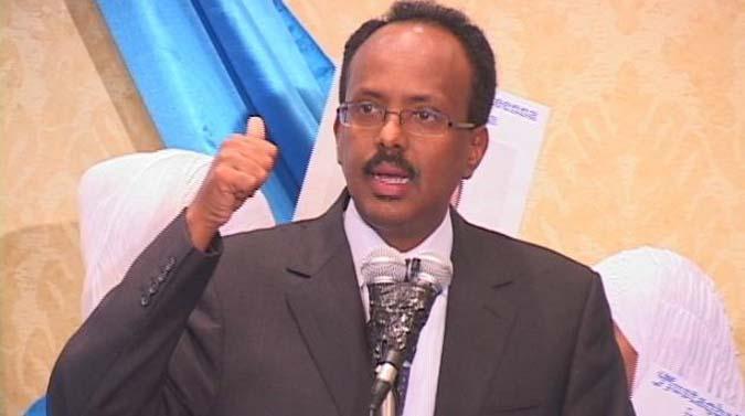 الرئيس الصومالي محمد عبد الله فارماجو