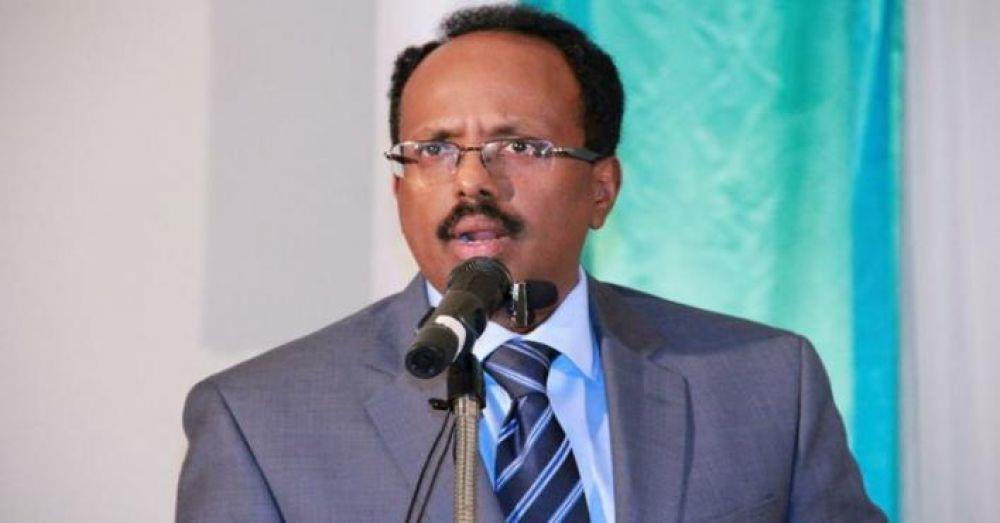 الرئيس الصومالى محمد عبدالله محمد فرماجو          