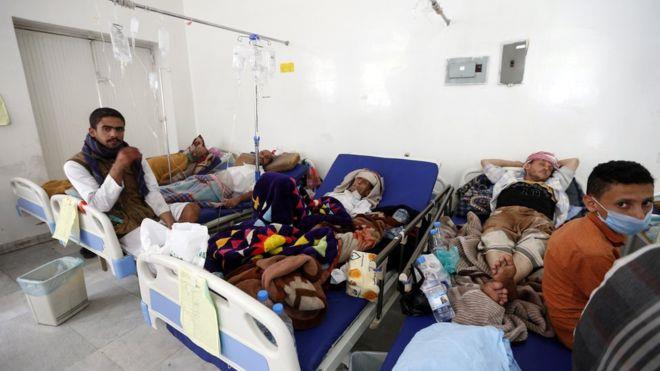 ارتفاع حالات وفيات الكوليرا في اليمن