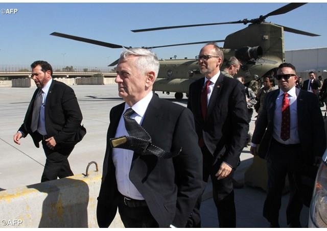 وزير الدفاع الأمريكي جيم ماتيس في بغداد 
