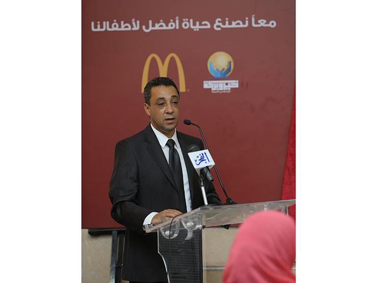 علاء فتحي  مدير عام شركة مانفودز ماكدونالدز مصر