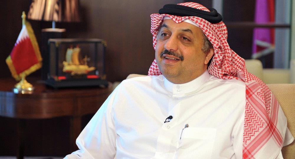وزير الدفاع القطري خالد بن محمد آل عطية