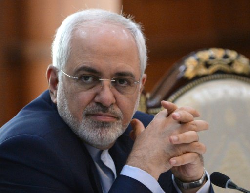 وزير الخارجية الايراني محمد جواد ظريف في بشكيك في 