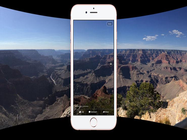 تطبيق فيسبوك الجديد يلتقط صور 360 درجة 
