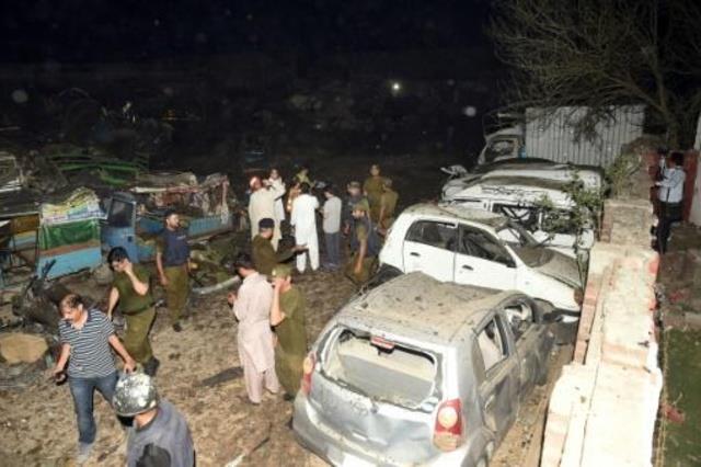 انفجار شاحنة في باكستان